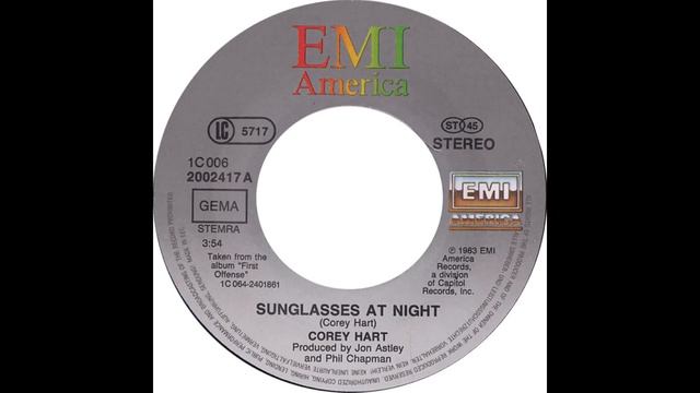 Corey Hart - Sunglasses At Night