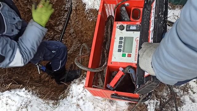 Битва за газ. Часть вторая. Дом из бруса своими руками . Сварка и прокладка труб ПНД для газа. смотреть онлайн