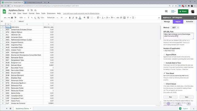 Pull Coinbase Data Into Google Sheets For Beginners смотреть онлайн