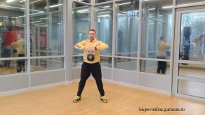 Как правильно делать махи с гирей