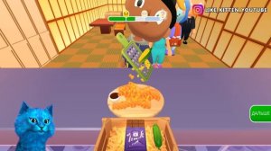 ? ЭВОЛЮЦИЯ СУШИ Максимальный Уровень Sushi Roll 3D Noob vs Pro vs Hacker КОТЁНОК ЛАЙК