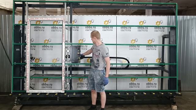 RYKO VK 3522 Стенд остекления и контроля без подъема #obbu.ru смотреть онлайн