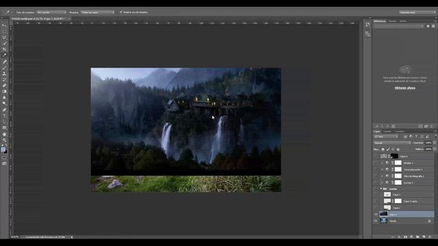 TUTORIAL MATTE PAINTING TIPS + INTEGRACIÓN //TUTORIAL PHOTOSHOP// смотреть онлайн