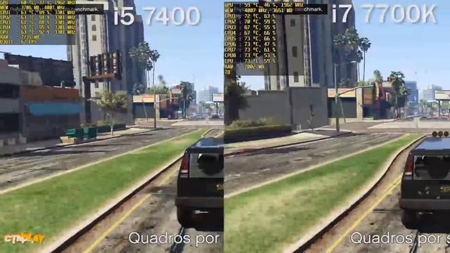 i5 7400 Vs i7 7700K ( GTX 1070 G1 Gaming) смотреть онлайн