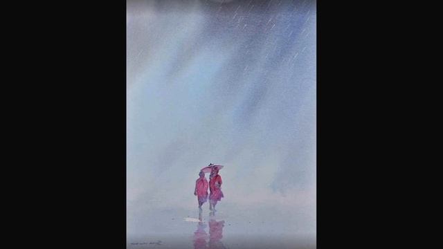 Тишина и спокойствие в акварельных работах художника Мьё Вин Онга смотреть онлайн