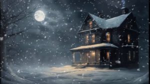 Snowstorm at Frozen Wooden Hut┇Winter Ambience┇Howling Wind & Blowing Snow┇Wind Sounds for Sleeping