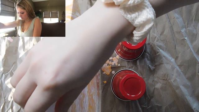 Trying ACRYLIC POURING!