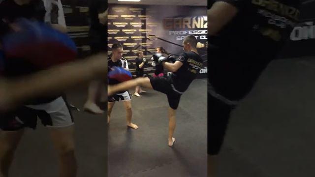 Комбинации кикбоксинге