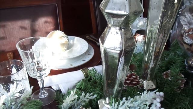 Christmas Table Scape Decor Ideas |CHRISTMAS PAST, PRESENT AND FUTURE SERIES смотреть онлайн