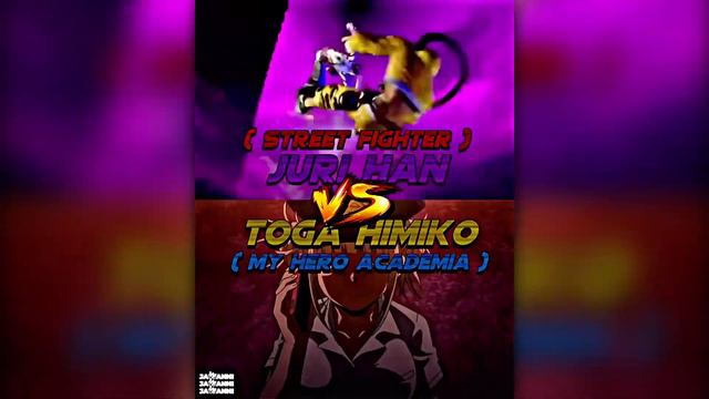 Juri Han vs Toga Himiko | VS BATTLES | #jurihan #streetfighter #bnha #mha #togahimiko #ilyjawanni смотреть онлайн