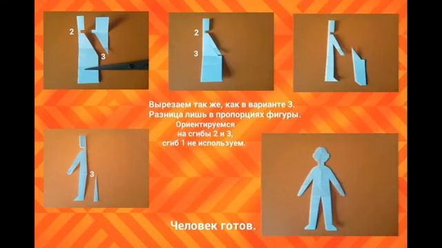 Силуэтное вырезание. Урок 6. Человек. #простымисловами смотреть онлайн