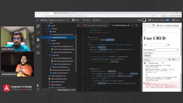 Template-driven Forms - Angular in Darija смотреть онлайн