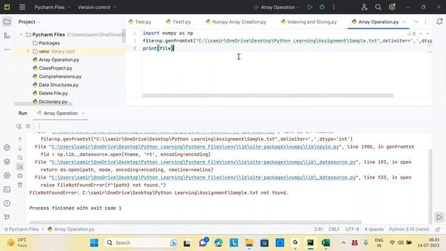 Python Session 17 -What is Numpy Assignment смотреть онлайн