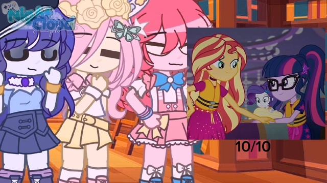 My little pony reacts to ships // MLP/EG // Sciset, Rarijack, Flutterdash // Gacha Club смотреть онлайн
