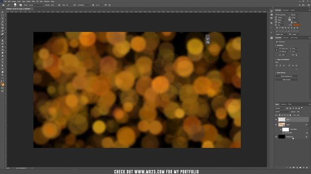 How to create a Bokeh Effect - Photoshop Tutorial смотреть онлайн
