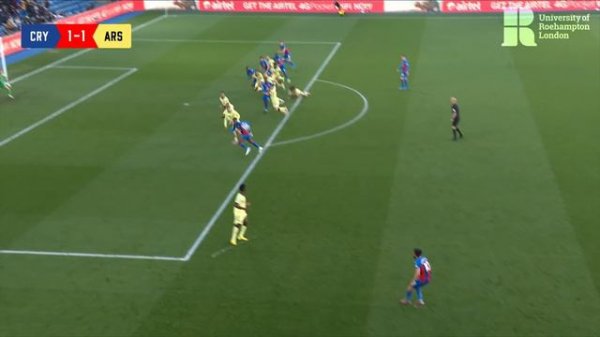 Crystal Palace 1-3 Arsenal | Match Action