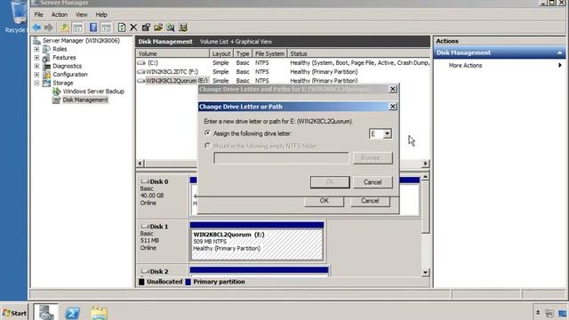 11 iSCSI Initiator Windows Server 2008 Node 2 смотреть онлайн