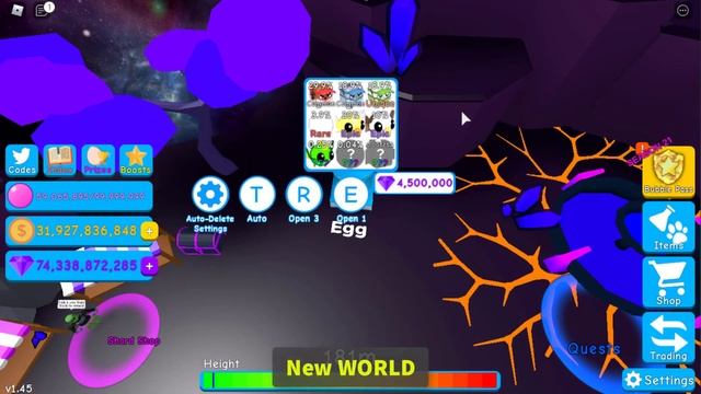 New Update! New Golf Egg + 3 New Secret Pet in Bubble Gum Simulator! [Roblox] смотреть онлайн