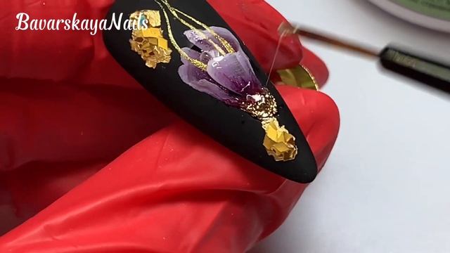 Дизайн ногтей 3D.Обьемные цветы на ногтях. Volume flowers on nails смотреть онлайн