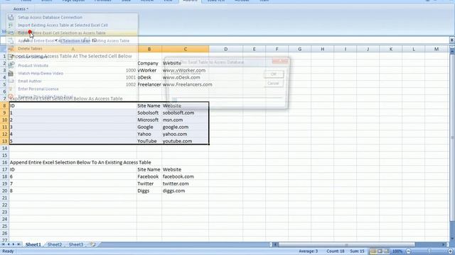 How To Use Excel MS Access Import, Export & Convert Software смотреть онлайн