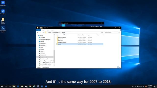 ZWCAD DWG Converter: Convert Between Any Versions смотреть онлайн