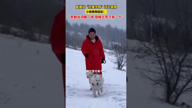 12月15日，#小楊哥再回應挖董宇輝：京劇臺詞都一樣，但梅蘭芳只有一個。 смотреть онлайн