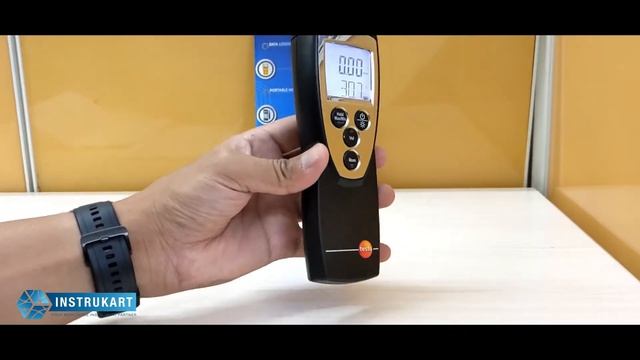 Testo Surface Vane Type Anemometer | Model: Testo 417 | Wind Anemometer | Air Flow Measurement | смотреть онлайн