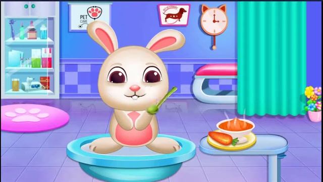 pet hospital cute game for kids,help the pet getting better смотреть онлайн
