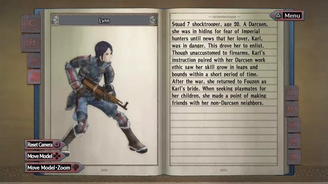 Valkyria Chronicles Remastered (PS4) - ALL CHARACTERS PROFILES - "The Wings of Solidarity" trophy смотреть онлайн