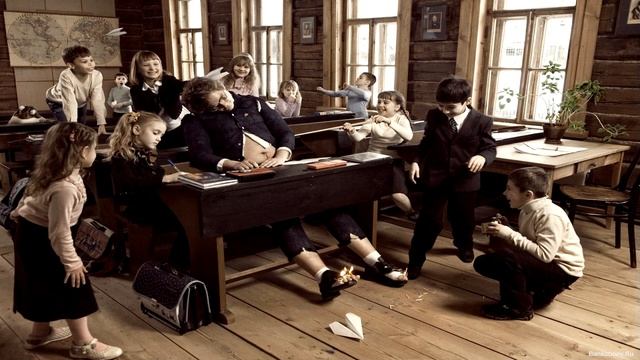 Сказка для детей. "Как папа пошел в школу" смотреть онлайн