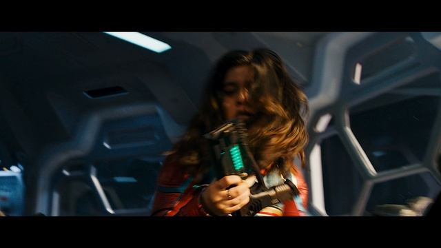 Captain Marvel & Ms Marvel Swapping Place Fight Scene - THE MARVELS (2023) Movie CLIP 4K смотреть онлайн