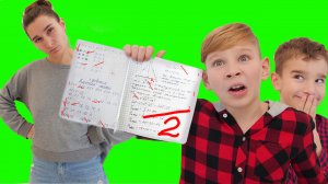 Лев получил двойку в школе. Что скажет мама? | Приключения Левы и Глеба | Новая серия