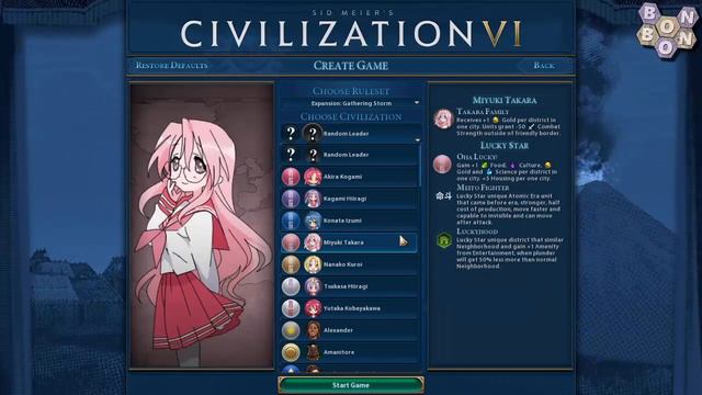 Civilisation VI, Mod Bites - #05 – Real Great People (UI) & Lucky Star Civilization смотреть онлайн