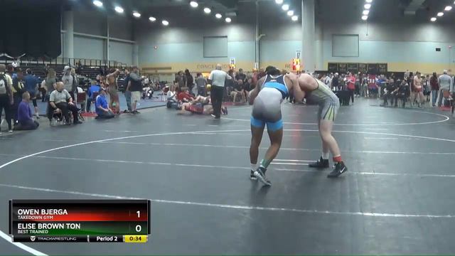 High School (11th - 12th Grade) 160 Elise Brown Ton Best Trained Vs Owen Bjerga Takedown Gym смотреть онлайн