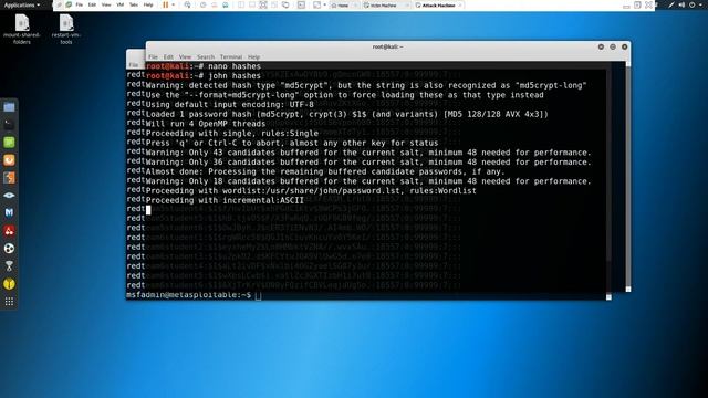 Hacking Demonstration Telnet (Metasploitable) смотреть онлайн