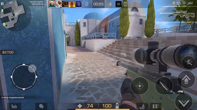 Ник и Мак играют в Standoff 2.  Закладка бомбы на карте #Bruzze.