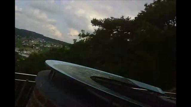 Petite vue sur Andenne depuis le Calver puis descente VTT смотреть онлайн