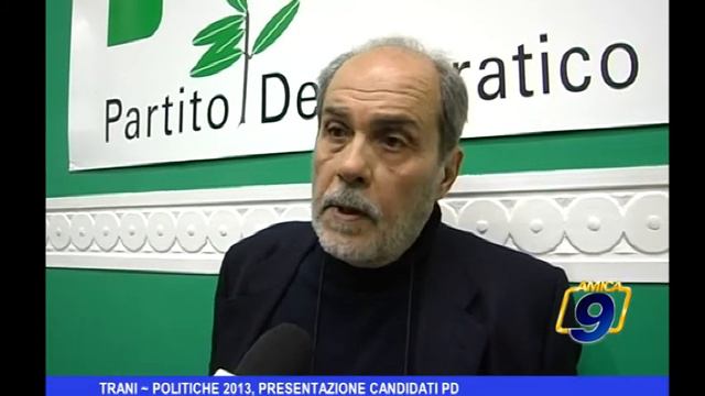 Trani | Politiche 2013, presentazione candidati PD смотреть онлайн