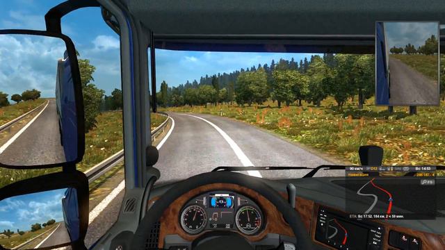 Euro Truck Simulator 2 Трудная парковка ч 25 смотреть онлайн