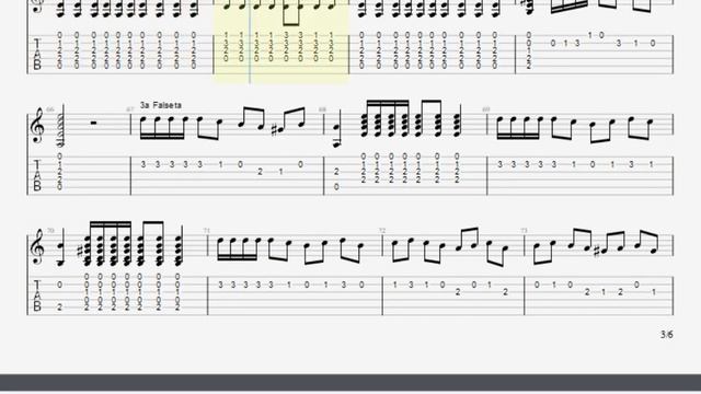 Luis Maravilla ?Farruca ? FLAMENCO GUITAR TABS смотреть онлайн
