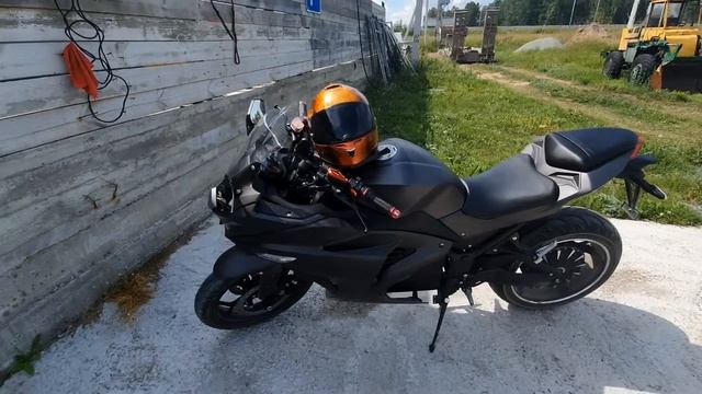 Электромотоцикл 4квт. Эмоции. Впечатления.