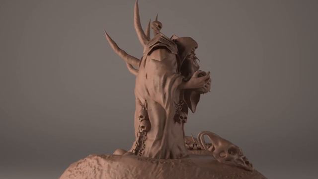 Gul'dan Zbrush turntable смотреть онлайн