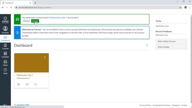 How to Join a Canvas Instructure Course as a Student смотреть онлайн