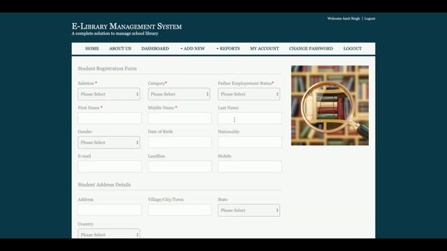 E-Library Management System | Java JSP Servlet Project Tutorial | Java JSP CRUD Project смотреть онлайн