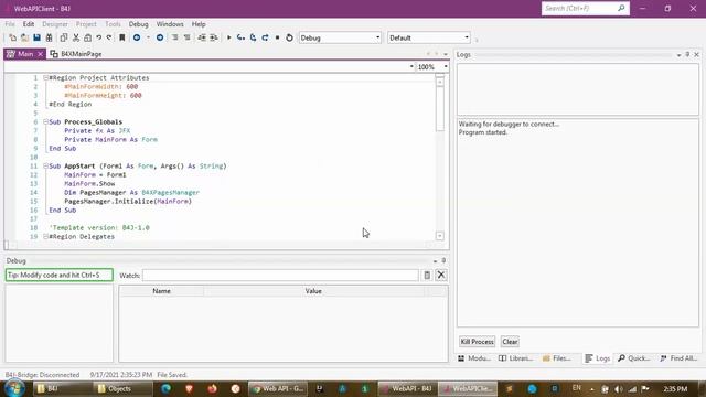 [B4X] (B4J) Windows Web API Client App смотреть онлайн
