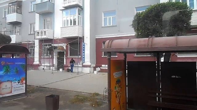 С у. Казахстанская до ост. ДК, где виден п-к Шахтёрская Слава в Караганде на автобусе № 70 маршрута смотреть онлайн