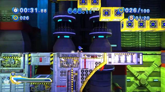 Sonic Generations (PC) Chemical Plant Act 2 Challenge 5 S-Rank смотреть онлайн