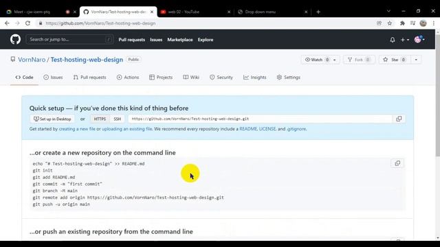 Web Design #01: How to hosting website with GitHub смотреть онлайн