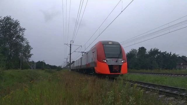 ЭС2Г-100 "Ласточка", пролетела со ст. Горы на О. П. 45 км смотреть онлайн