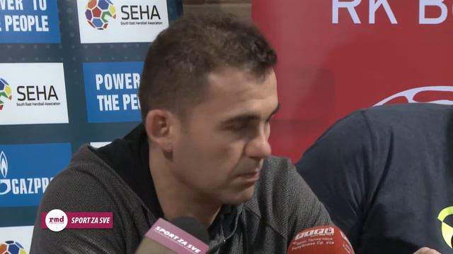 18. kolo SEHA liga - Borac vs Vardar 31:42 / PRESS trener Raúl González i golman Strahinja Milić смотреть онлайн